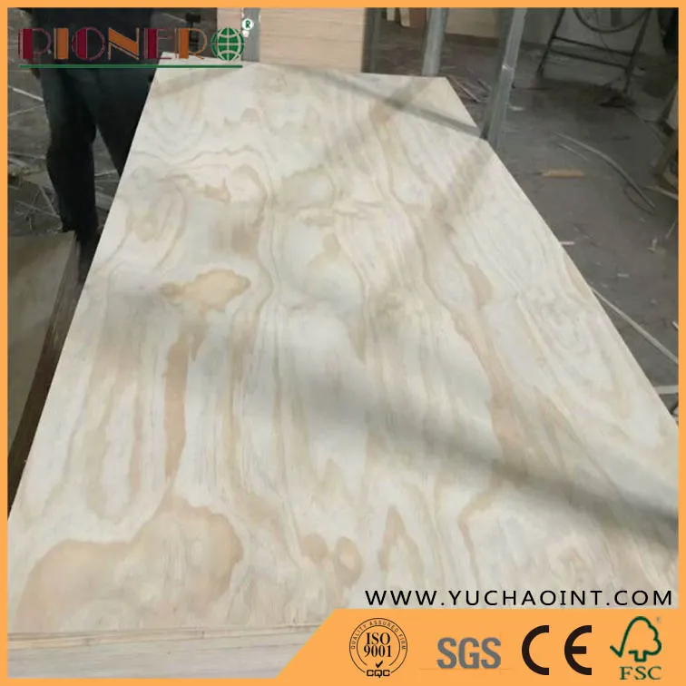 1220*1830 mm Commercial Plywood with Very Good Quality E1 E0 Can Be Customized