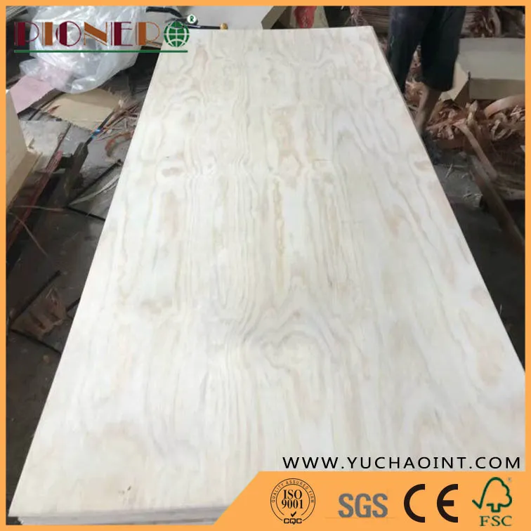 1220* 1830 Thin Commercial Plywood Pine Plywood Poplar Plywood