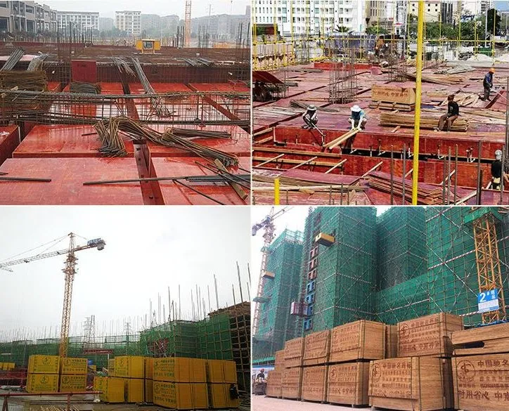 1220X2440mm Construction Plywood Shuttering Plywood Formwork Marineplex Plywood