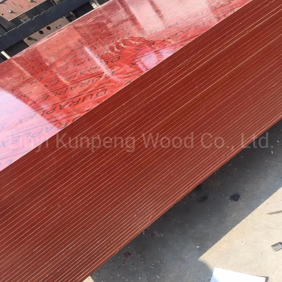 1220X2440X12mm Bamboo Construction Formwork Plywood Board