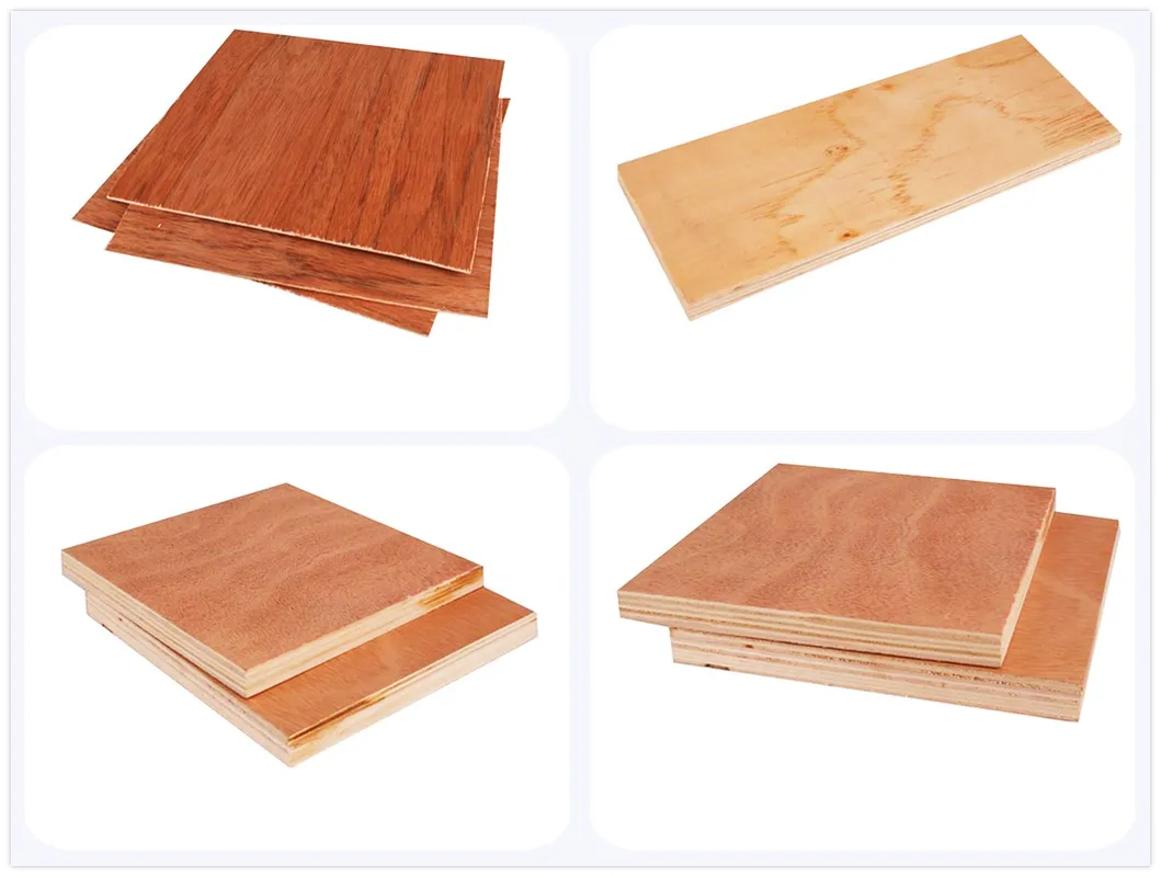 1830*3660mm Light Weight Natural Wood Materials Commercial Plywood for Furniture