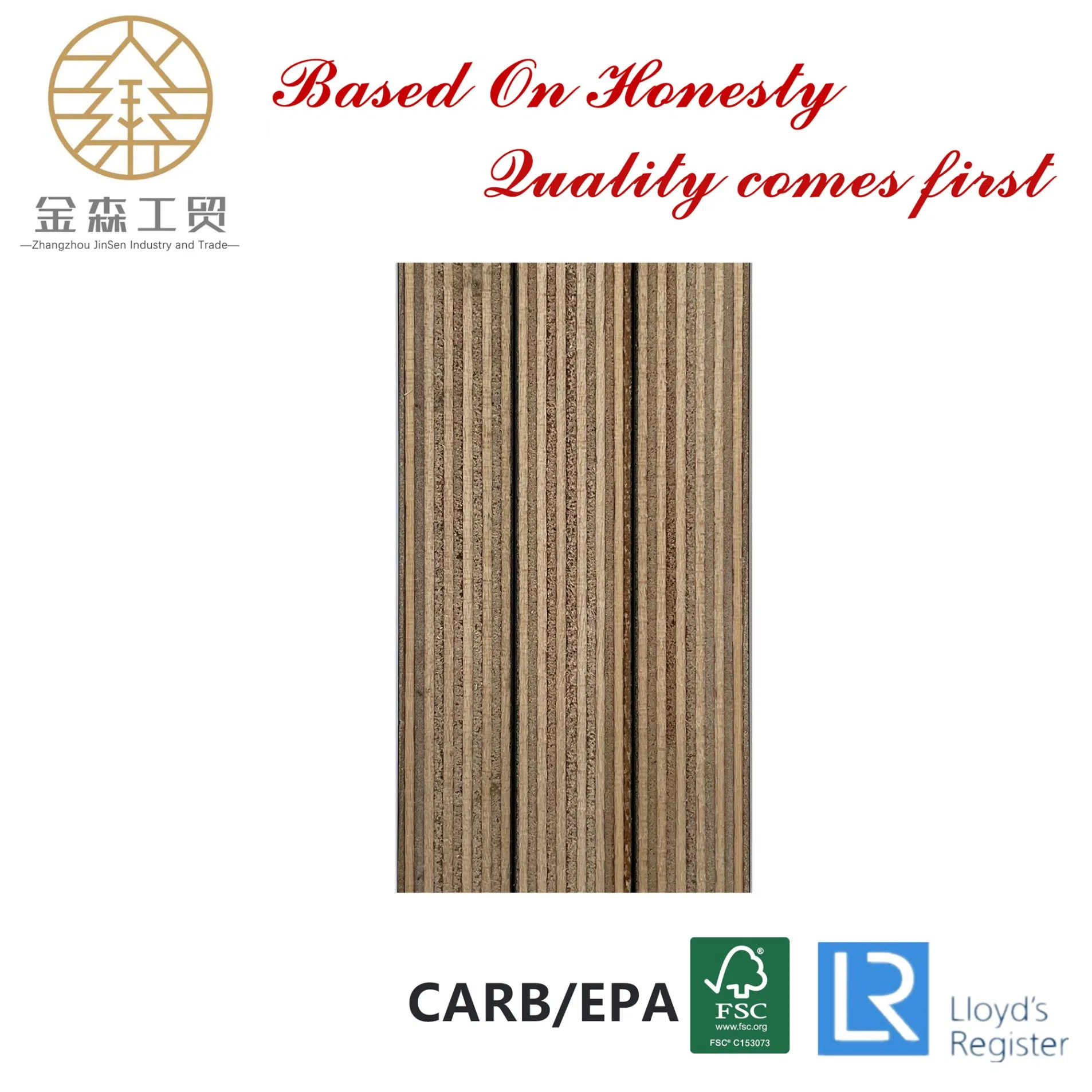 18mm Wear Resistance Material Film Faced Plywood for Construction Site