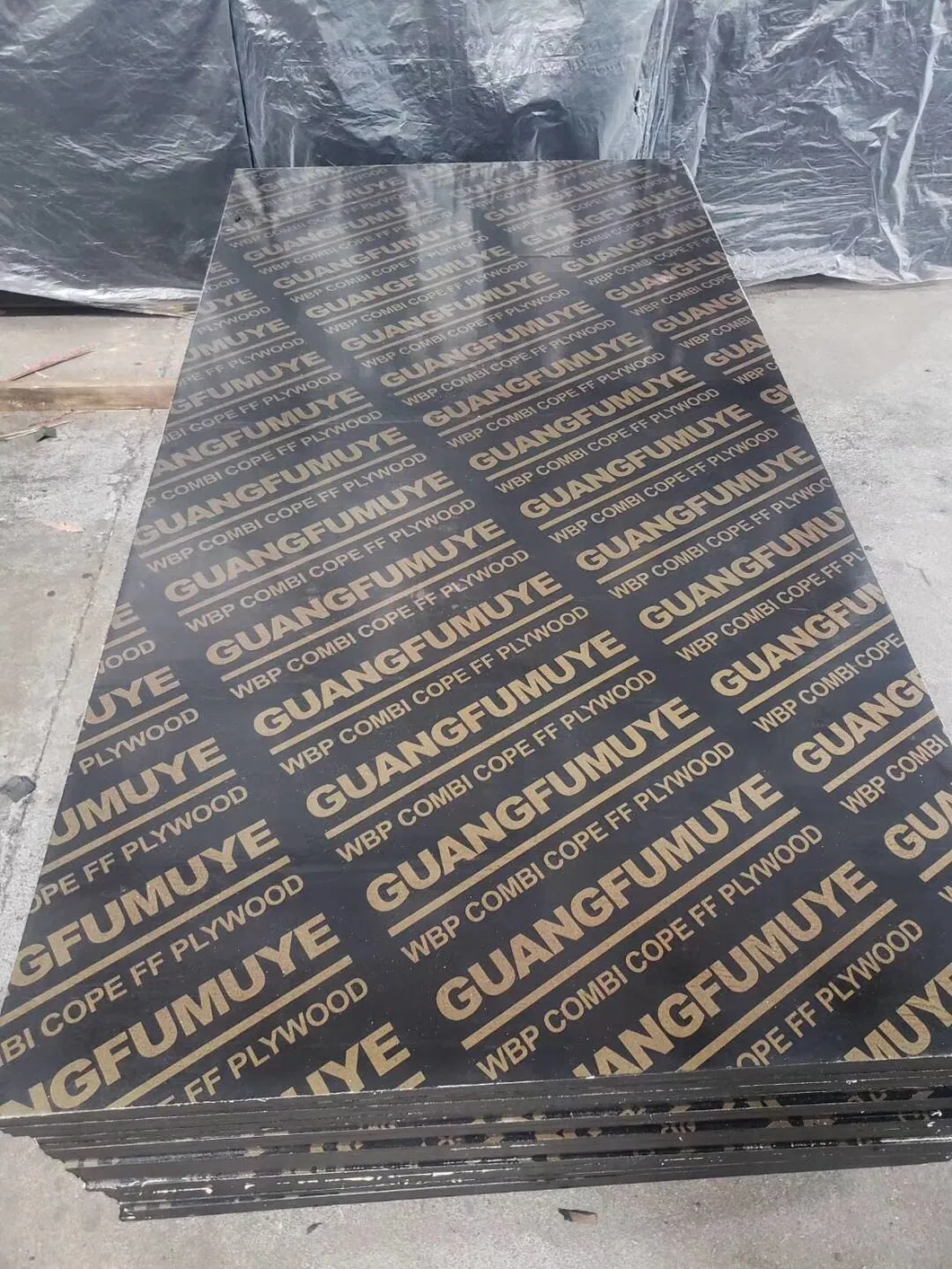 2440*1220mm Film Faced Plywood Pine Core Plywood Construction Marine Plywood /Jgf0065