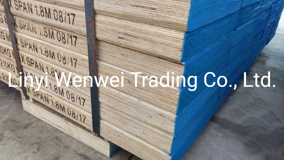 39× 230× 1200mm Structural LVL Scaffold Plank for Australia Market.