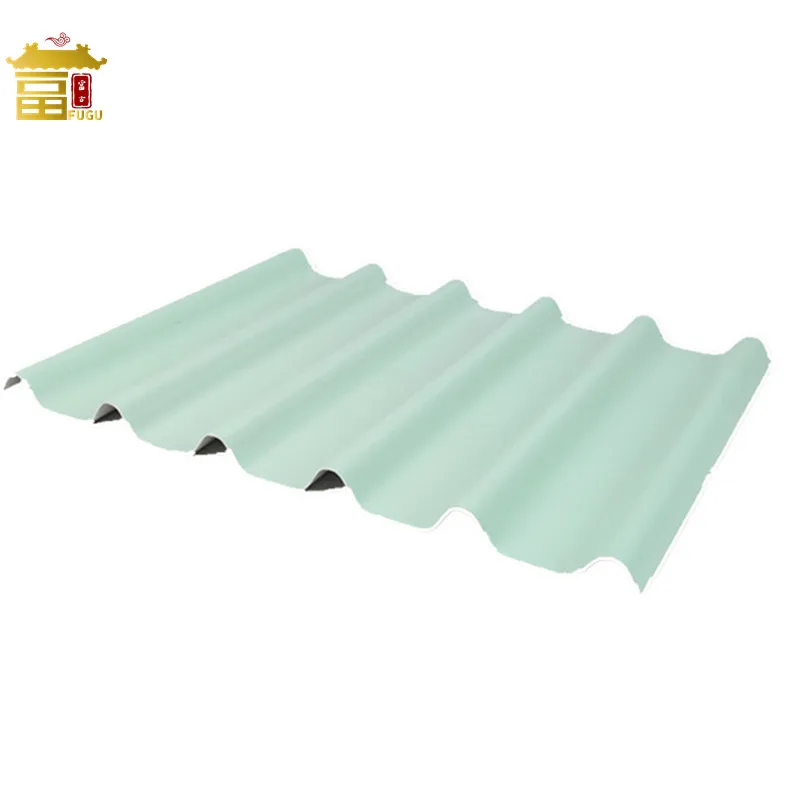 Anti-Corrosion Fireproof Plastic Corrugated Apvc Roofing Sheet