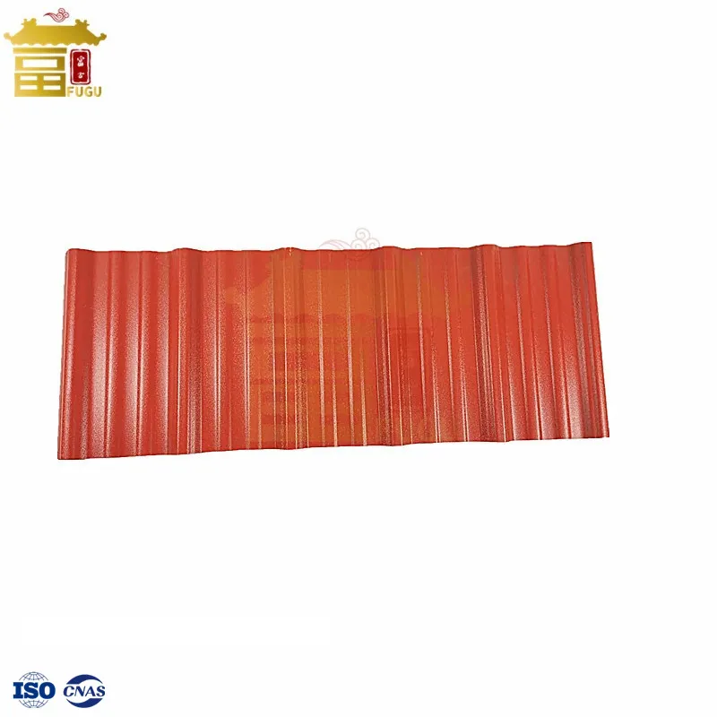 Apvc Roof Tile Corrugated PVC Plastic Roof Tile Building Materials Roof Shingles