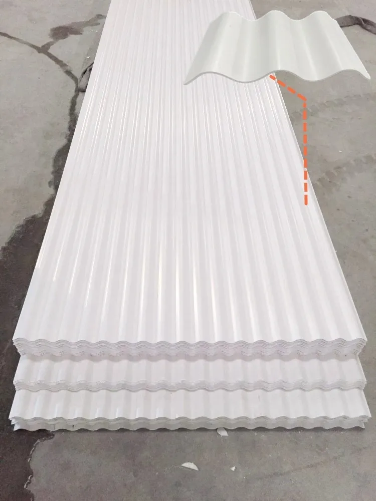 Colored Clear Plastic Corrugated Roofing Sheet