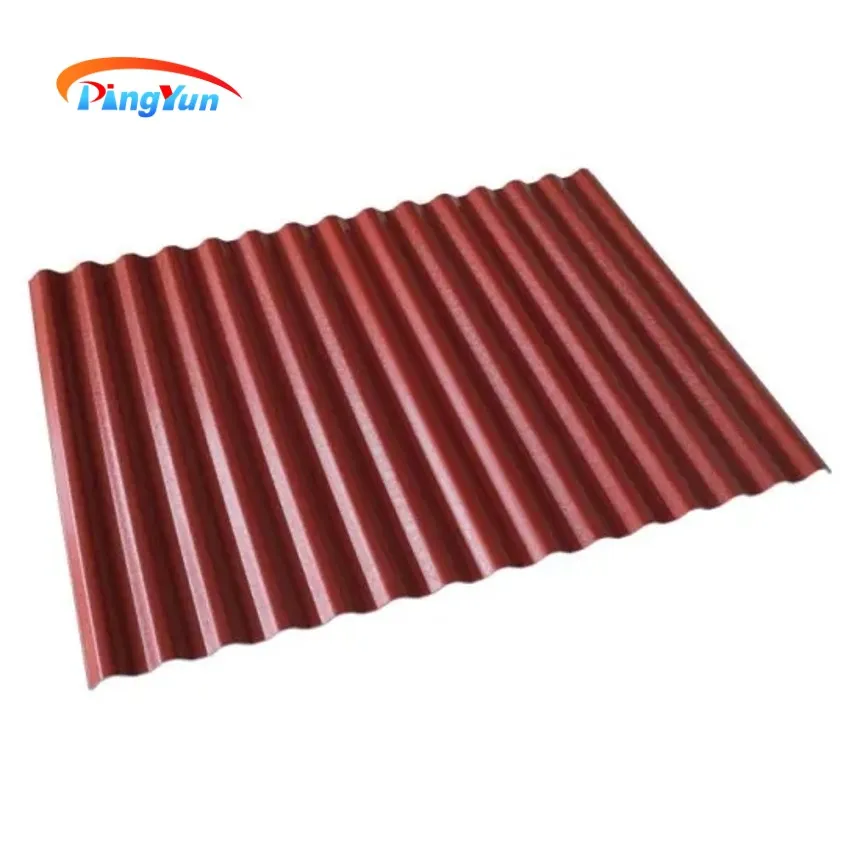 Colored Clear Plastic Corrugated Roofing Sheet