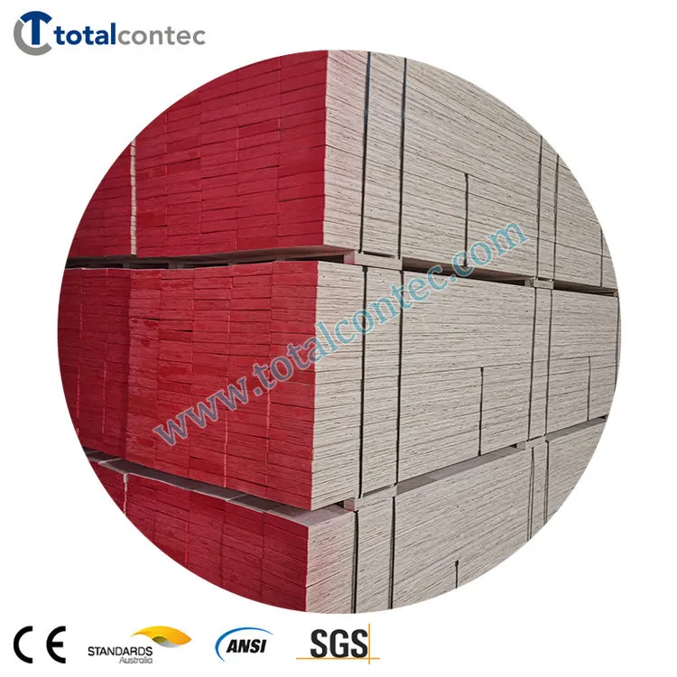 Concrete Formwork System Osha Proof Tested Wooden Pine LVL Scaffolding Plank for Sale