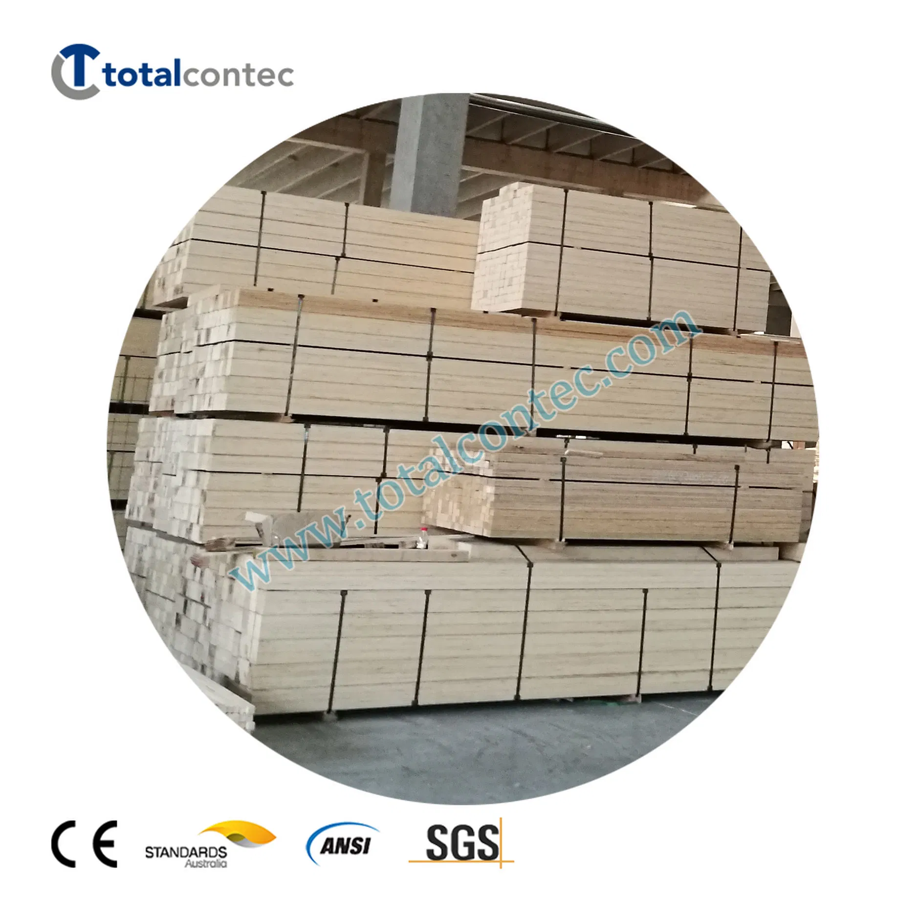 Construction LVL Concrete Plank Plywood LVL Scaffold Plank