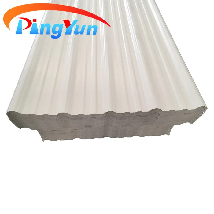 Corrugated Trapezoidal Wave Roof Shingle Anti-Corrosive ASA PVC/UPVC Roof Tile for Industry Anti UV Various Durable Using Roofing Tile Popular in Ecuador