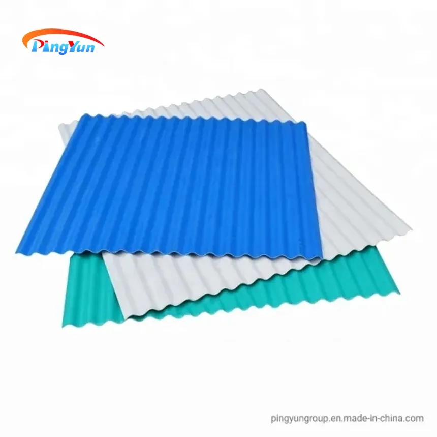 Easy Install UPVC Corrugated Roof Sheet for Work Shed