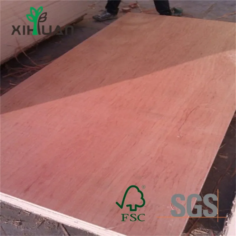 Factory 1220*2440*15mm/18mm Best Price Commercial Grade Okoume Plywood for Furniture