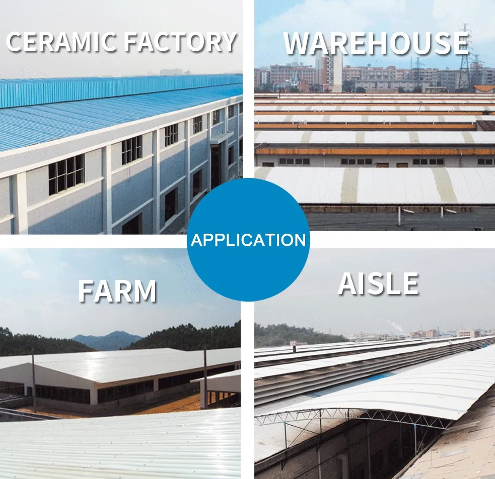 Factory Supply Price PVC Roof Tile Anti Corrosive Trapezoidal Wave UPVC Roofing Sheet for Warehouse