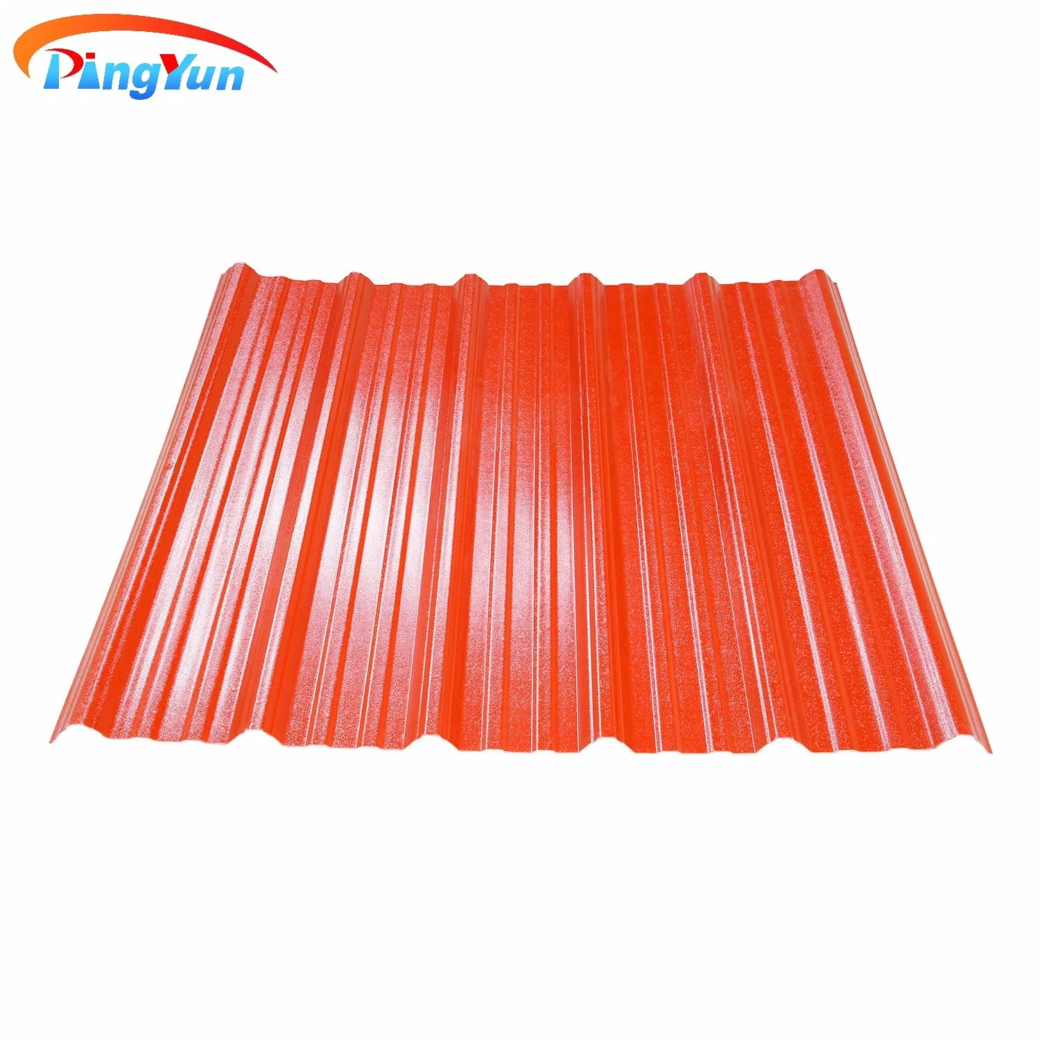 Factory Supply Price PVC Roof Tile Anti Corrosive Trapezoidal Wave UPVC Roofing Sheet for Warehouse