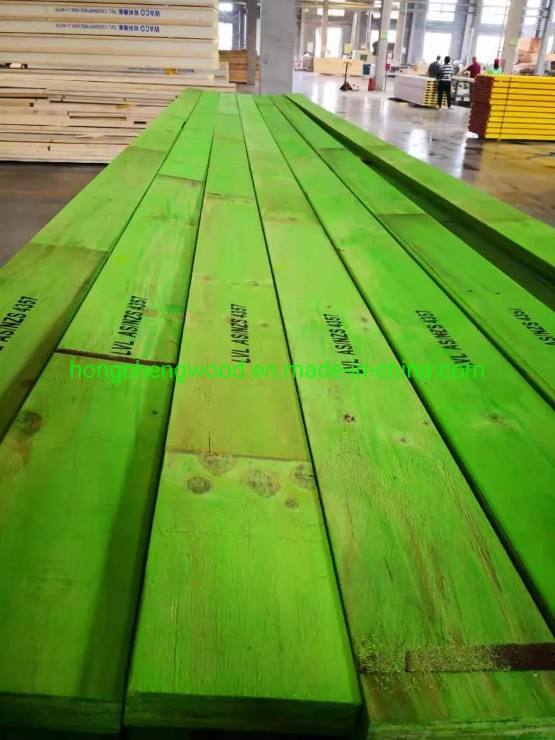 Good Quality of Radiata Pine LVL for Scaffold or Construction Cement Baffle Pine LVL Board