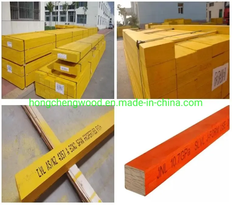 Good Quality of Radiata Pine LVL for Scaffold or Construction Cement Baffle Pine LVL Board