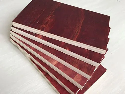Phenolic Board Shuttering Waterproof Construction Plywood Pine Film Faced Plywood Marine Plywood