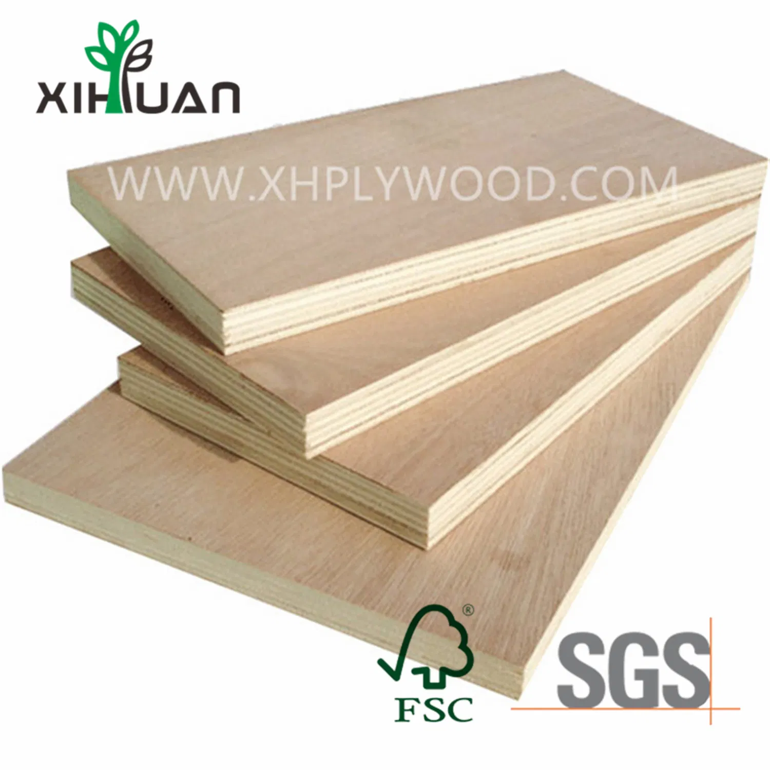 Poplar Core Plywood for Pallets From China Factory