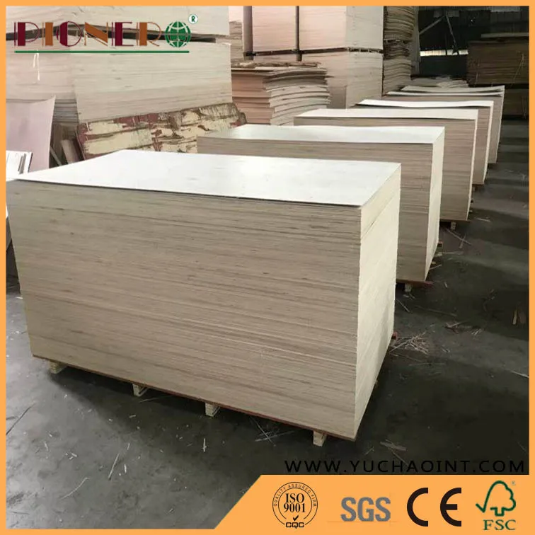 Thin Commercial Plywood with 915* 1830 mm