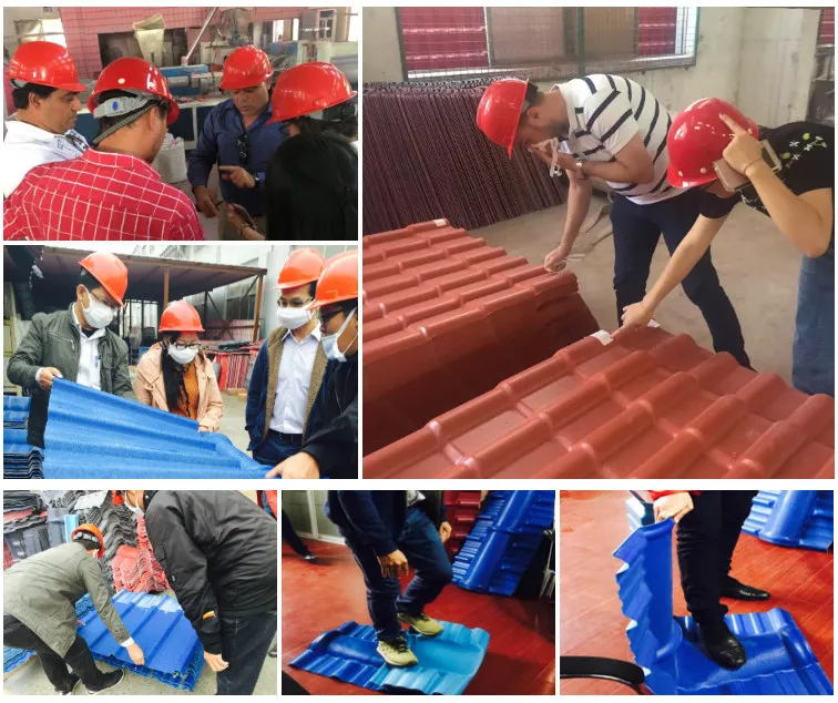 Top Products Newest PVC Roof Tile ASA Plastic Apvc Roof Tile